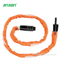 Jinjian Carbon Steel 4mm x1000mm Chain Cycle Lock